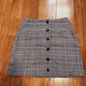 PACSUN plaid mini skirt